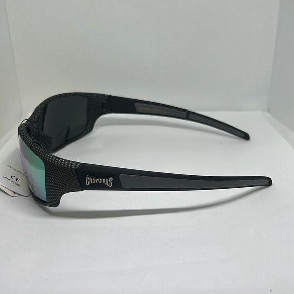 Choppers Biker Mirrored Mens Sunglasses - Picture 3 of 3